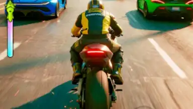 Captura de tela de Rush Bike 1
