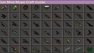 Captura de tela de Gun Mods for Minecraft 0.14.0 1