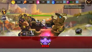 Captura de tela de Super Villain War: Lost Heroes 4