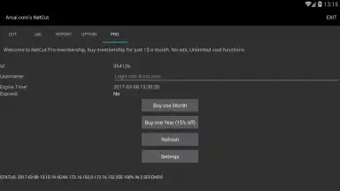 Captura de tela de Arcai.com NetCut 5