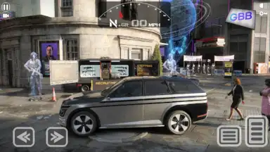 Captura de tela de Fast Grand Car Driving Game 3d 2