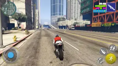Captura de tela de Grand Gangster: Rope hero City 1