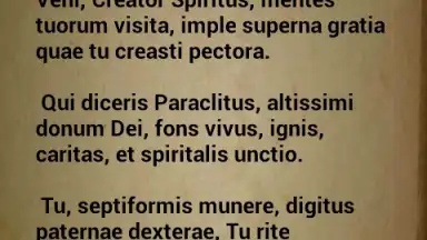 Captura de tela de Catholicae preces 1