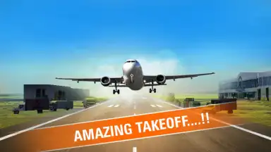 Captura de tela de Plane Driving Simulator 1