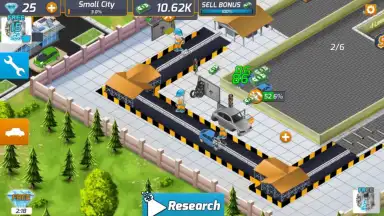 Captura de tela de Idle Car Factory 9