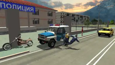 Captura de tela de Real City Russian Car Driver 3
