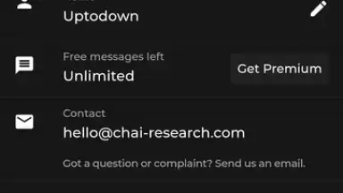 Captura de tela de Chai: Chat AI Platform 9