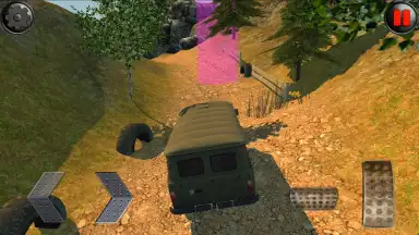 Captura de tela de 4x4 Russian SUVs Off-Road 1