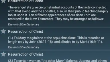 Captura de tela de The Bible Dictionary 7