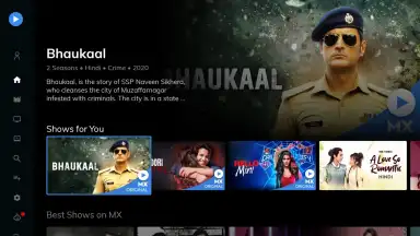 Captura de tela de MX Player TV 1