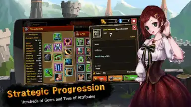Captura de tela de The Dark RPG: 2D Pixel Game 10
