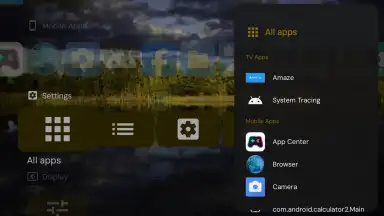 Captura de tela de Projectivy Launcher 6