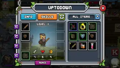 Captura de tela de Bit Heroes 13