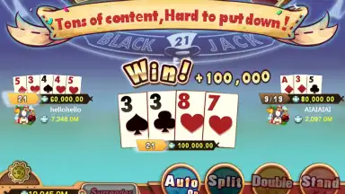 Captura de tela de Blackjack Maniac 3