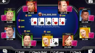 Captura de tela de Texas Holdem Poker OL 1