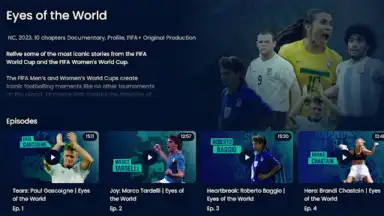 Captura de tela de FIFA+ | Football entertainment 5