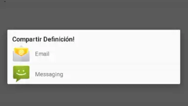 Captura de tela de Diccionario Bíblico 1
