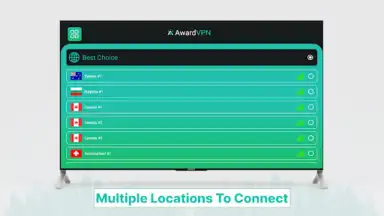 Captura de tela de Award VPN 1