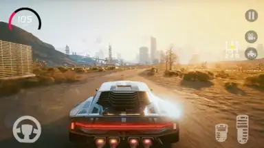 Captura de tela de Fast Grand Car Driving Sim 3d 3