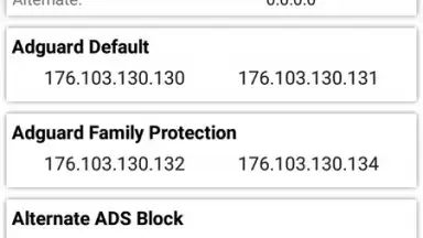 Captura de tela de DNS Smart Changer 3