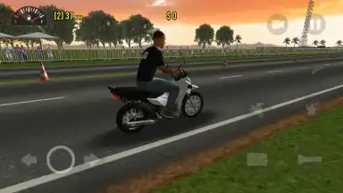 Captura de tela de Moto Wheelie 3D 10