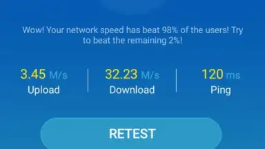 Captura de tela de Speed Test 4
