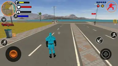 Captura de tela de Miami Rope Hero 4