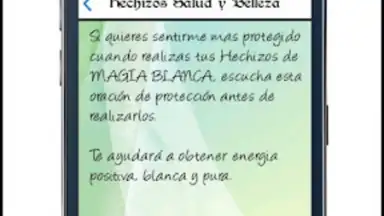 Captura de tela de Hechizos salud y belleza 1