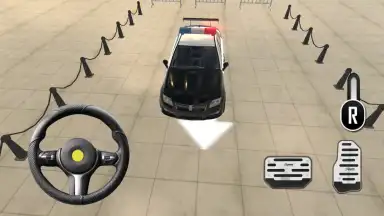 Captura de tela de Police Car Parking Simulator 2