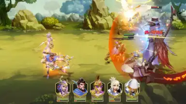 Captura de tela de Summoners Kingdom 3