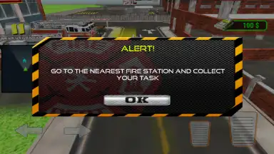 Captura de tela de FireFighter 911 Rescue Hero 3D 6