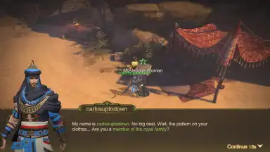 Captura de tela de Saga of Sultans 3