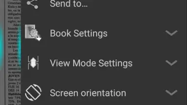 Captura de tela de EBookDroid 2