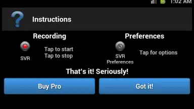 Captura de tela de Secret Video Recorder (Android 1X) 11