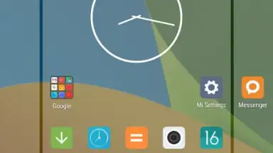 Captura de tela de Xiaomi System Launcher 5
