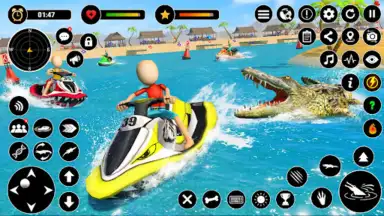 Captura de tela de Crocodile Games - Animal Games 5
