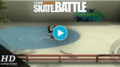 Captura de tela de Stickman Skate Battle 1