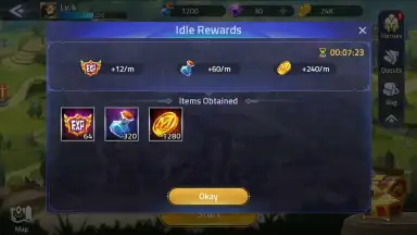 Captura de tela de Mobile Legends: Adventure 9