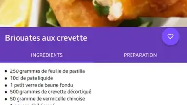 Captura de tela de Recettes du Ramadan 9