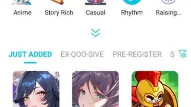 Captura de tela de QooApp 10