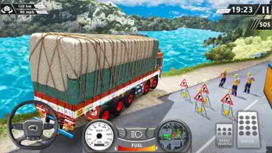 Captura de tela de Euro Cargo Truck Simulator 3D 4