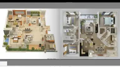 Captura de tela de 3D Home Plans 8