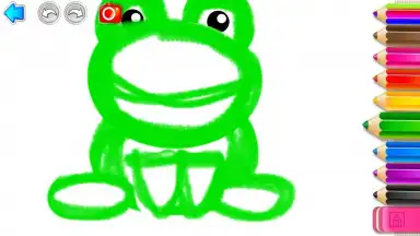 Captura de tela de Drawing for Kids! Coloring Children Games Toddlers 7