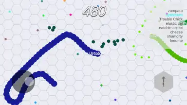 Captura de tela de Snake.io 9