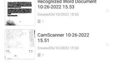 Captura de tela de CamScanner 3