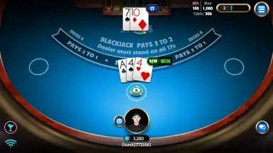 Captura de tela de BlackJack 21 12