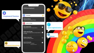 Captura de tela de iOS Keyboard 1