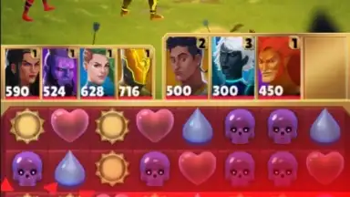 Captura de tela de Puzzle Clash Heroes: Neolympia 5