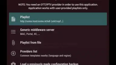 Captura de tela de OTT Navigator 5
