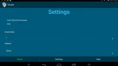 Captura de tela de ShredIt Mobile 3